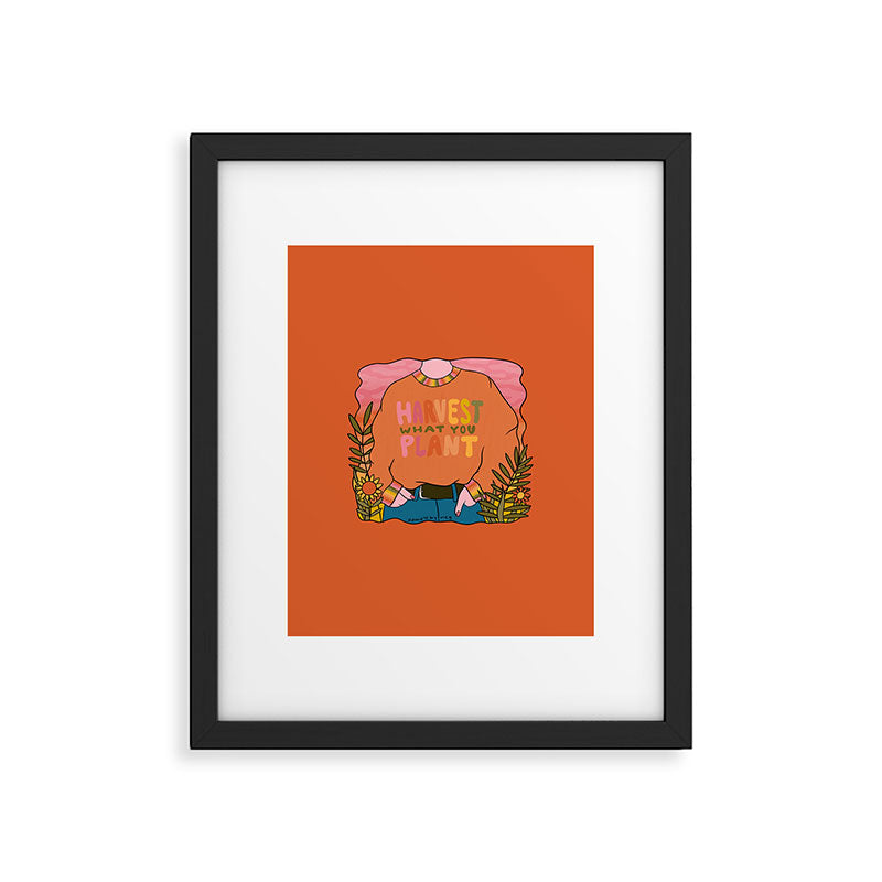 Harvest What You Plant Framed Art Print Gallery Image 6