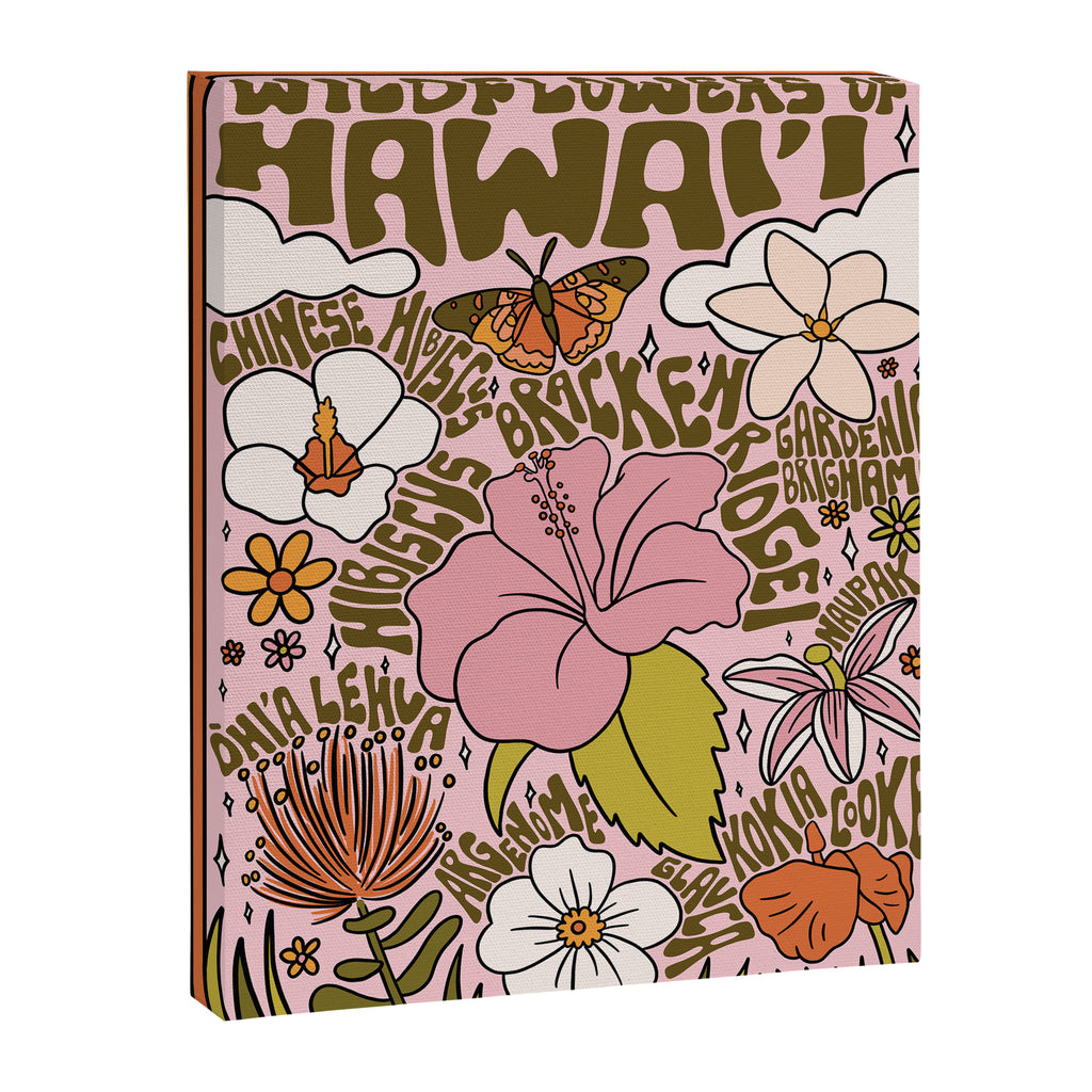 Hawaii Wildflowers Canvas Print Gallery Image 8