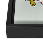 Head In The Clouds Framed Canvas Print Gallery Image 3