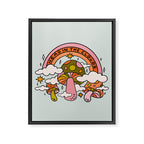 Head In The Clouds Framed Canvas Print Gallery Image 8
