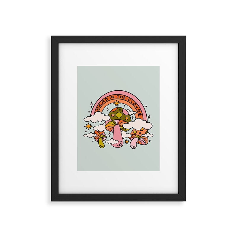Head In The Clouds Framed Art Print Gallery Image 6