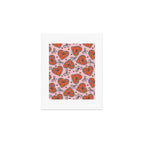 Heart Bow Print Art Print Gallery Image 1