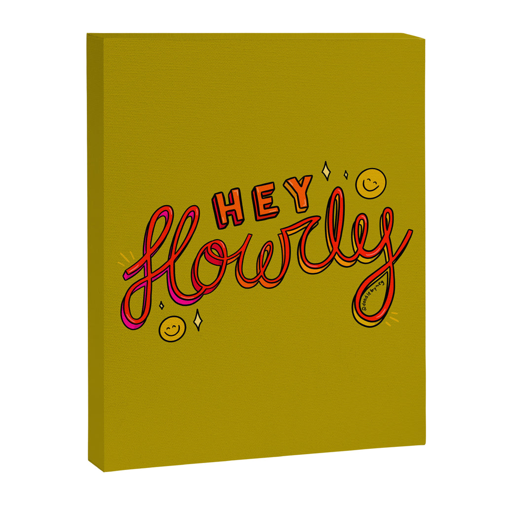 Hey Howdy Canvas Print Gallery Image 8