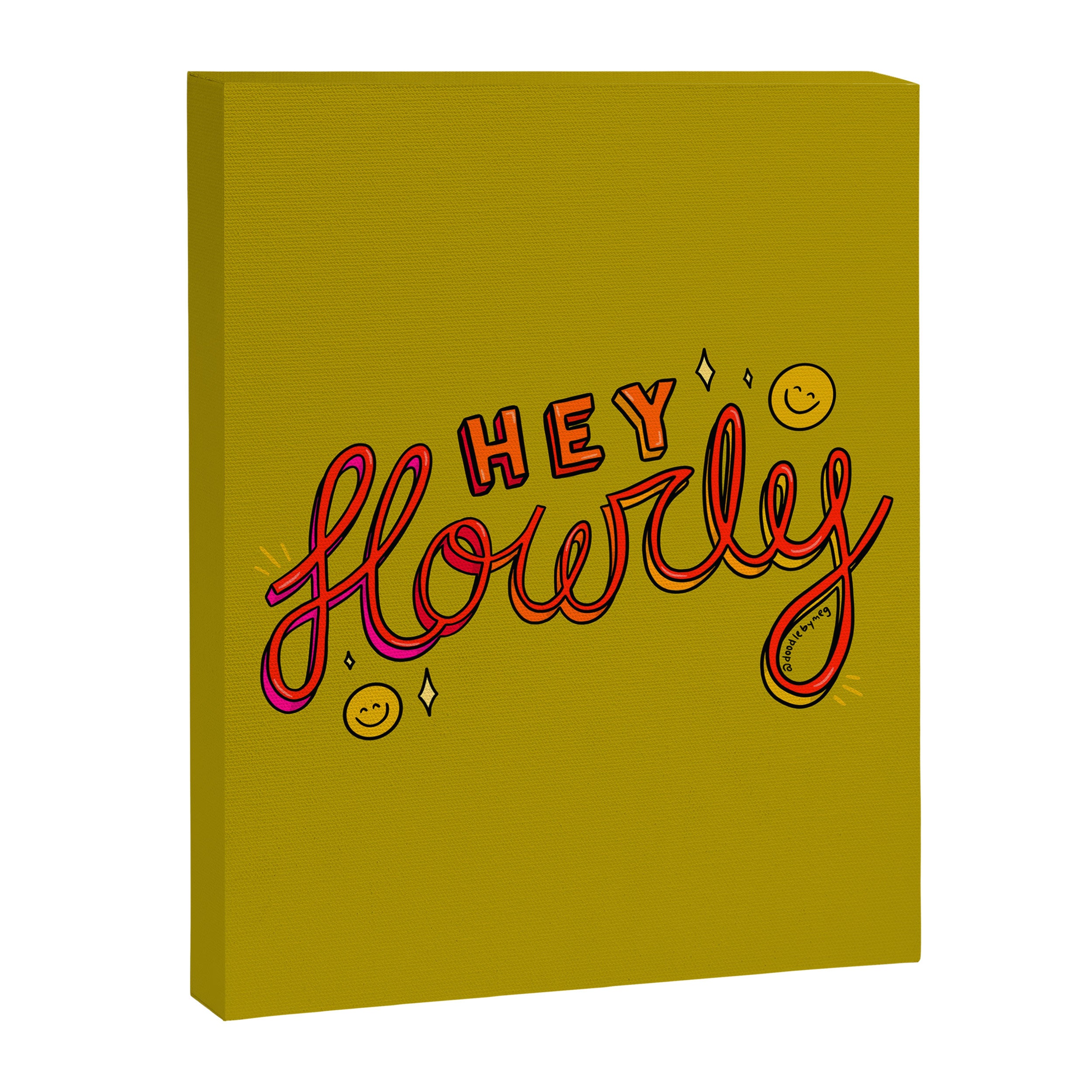 Hey Howdy Canvas Print Gallery Image 8
