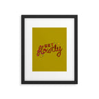 Hey Howdy Framed Art Print Gallery Image 6