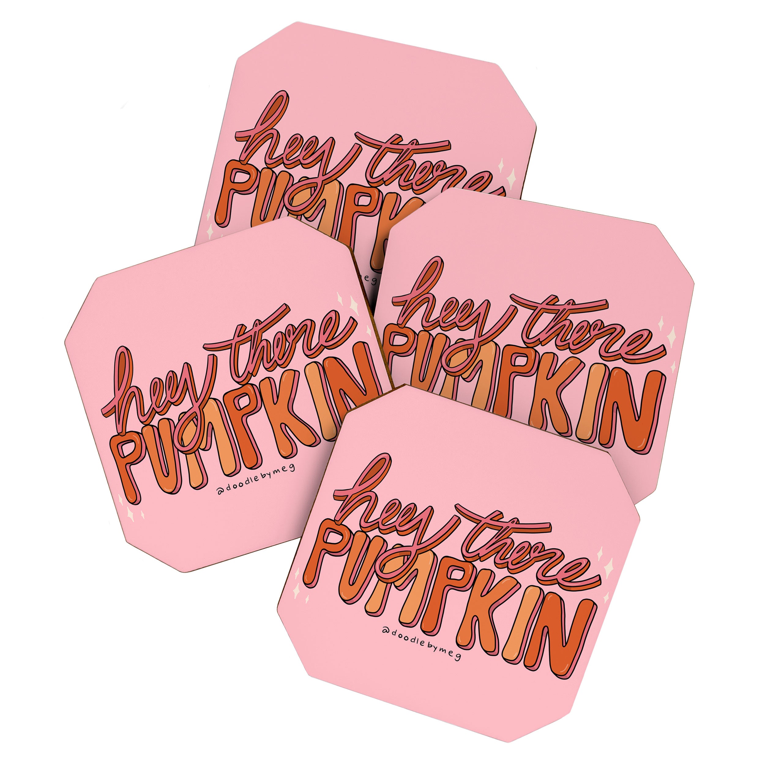 Hey There Pumpkin Coaster Gallery Image 1