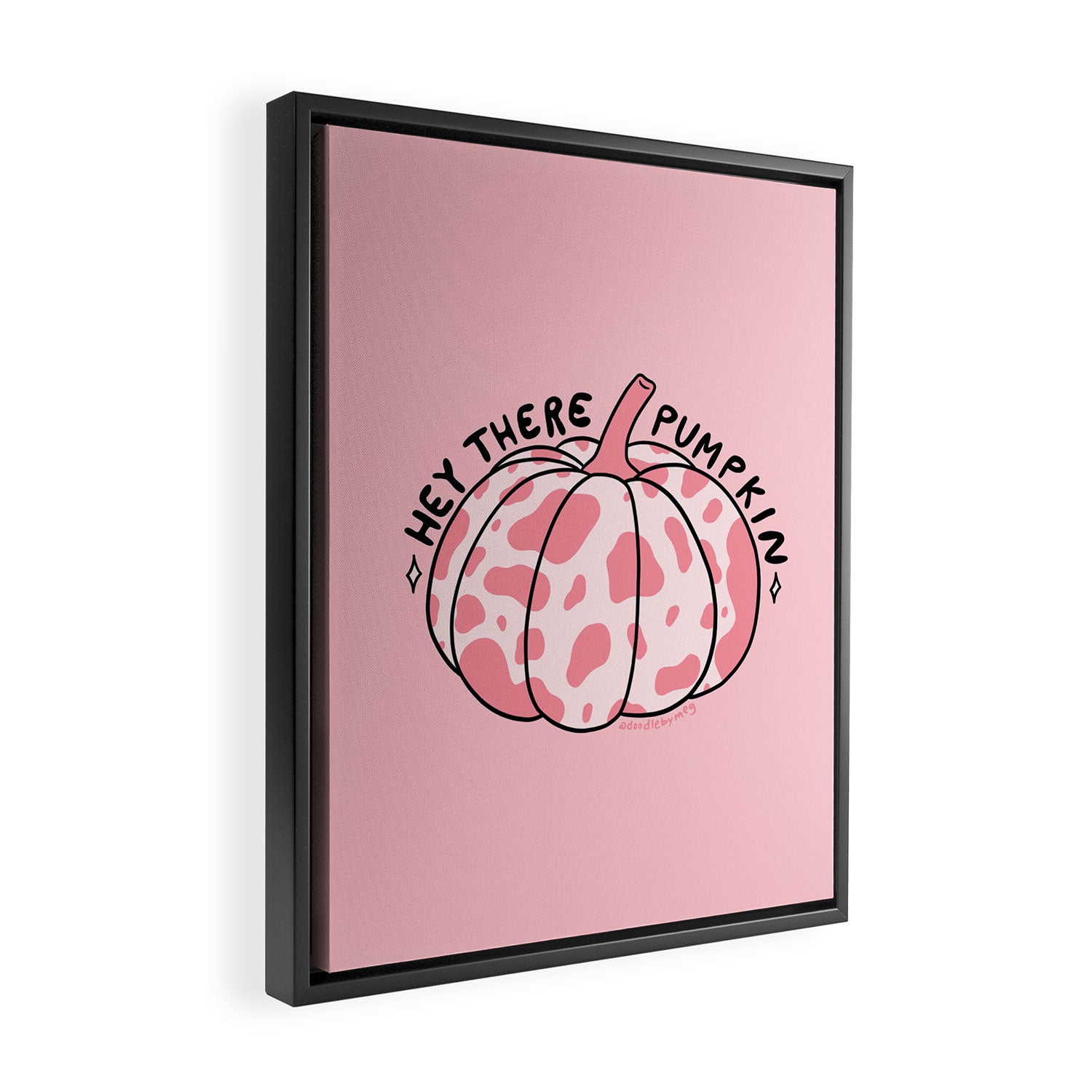 Hey There Pumpkin Framed Canvas Print Gallery Image 2