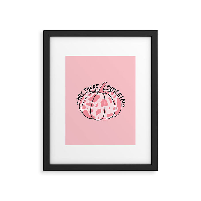 Hey There Pumpkin Framed Art Print Gallery Image 1