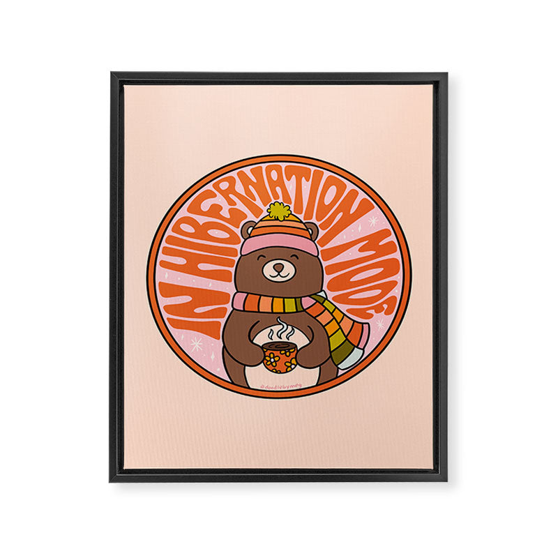 Hibernation Mode Framed Canvas Print Gallery Image 8