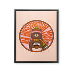 Hibernation Mode Framed Canvas Print Gallery Image 8
