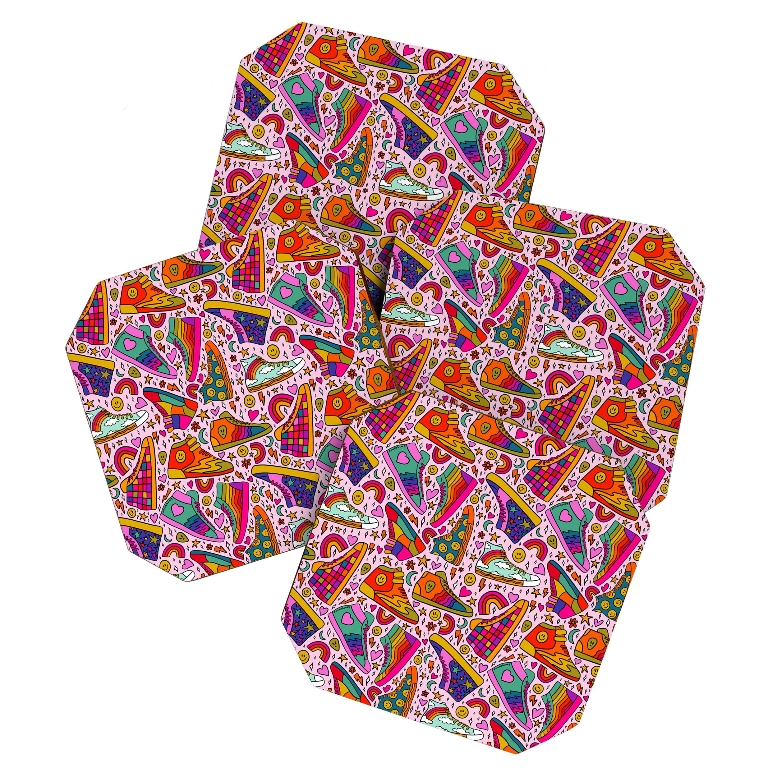 High Tops Print Coaster Gallery Image 1