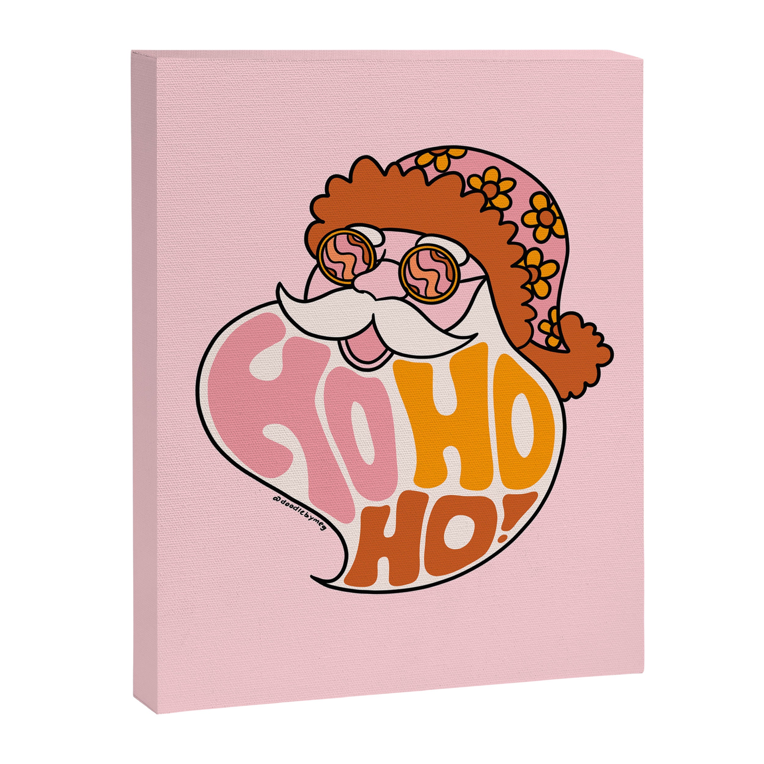 Hippie Ho Ho Ho Canvas Print Gallery Image 8