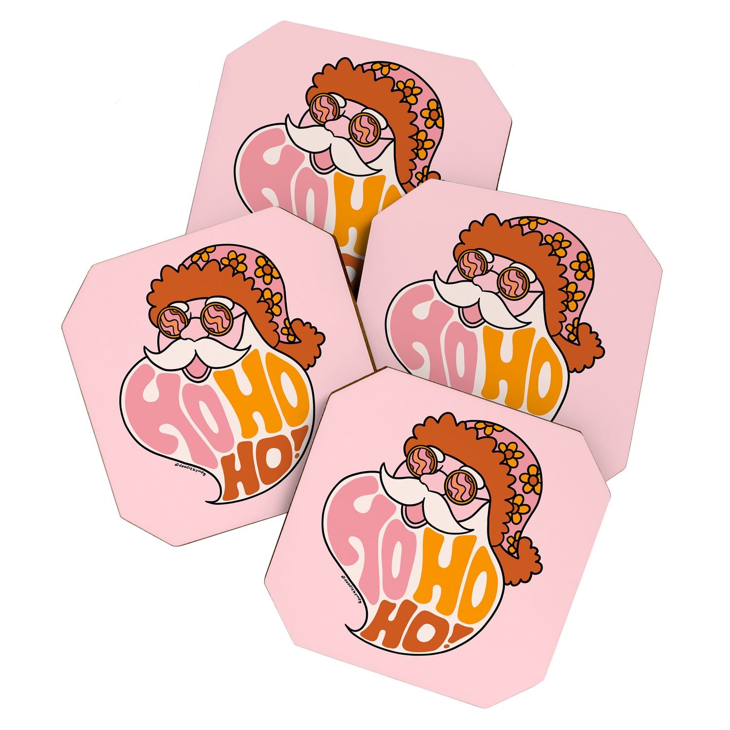 Hippie Ho Ho Ho Coaster Gallery Image 1