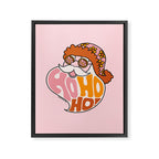 Hippie Ho Ho Ho Framed Canvas Print Gallery Image 8