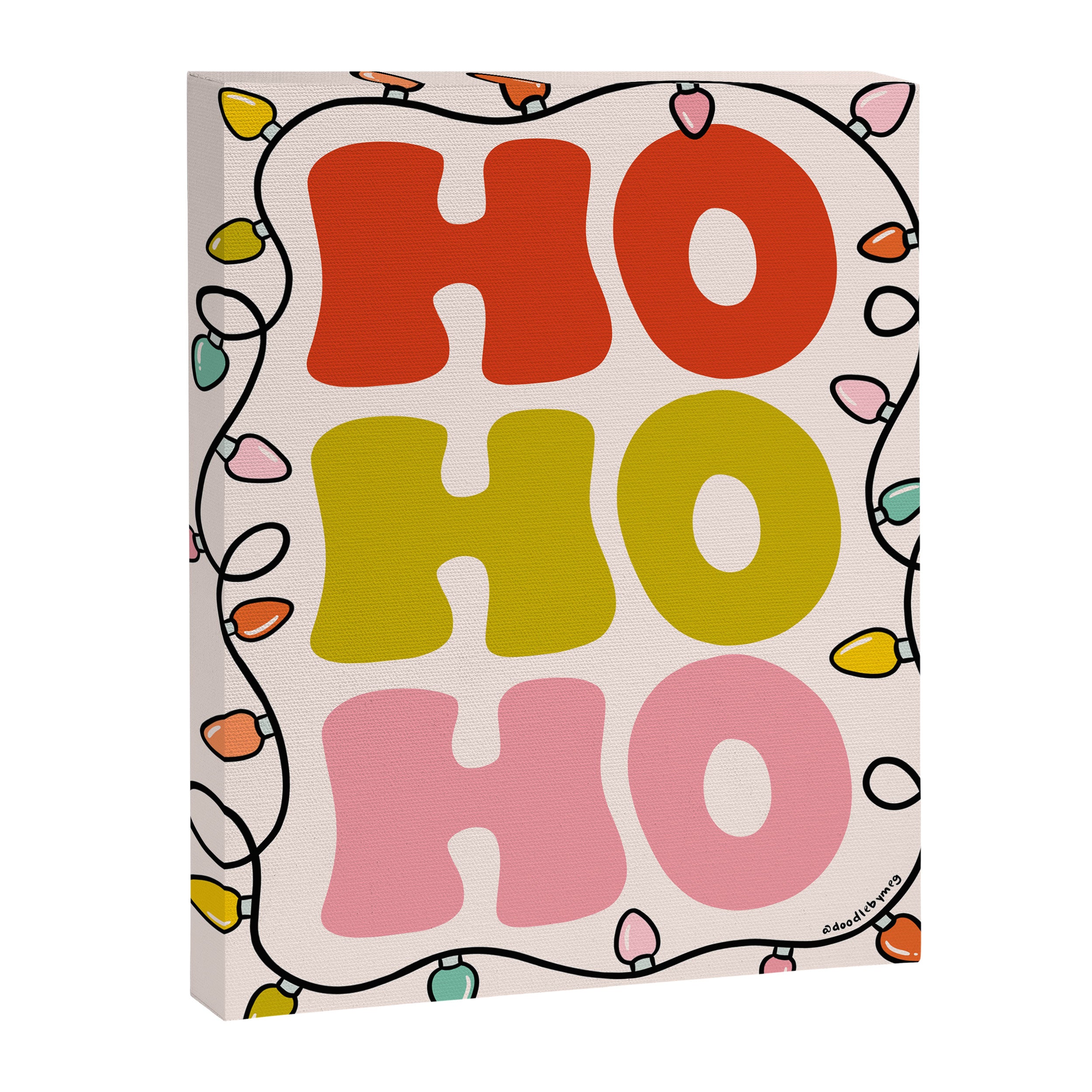 Ho Ho Ho Canvas Print Gallery Image 8