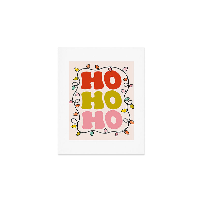 Ho Ho Ho Art Print Gallery Image 1