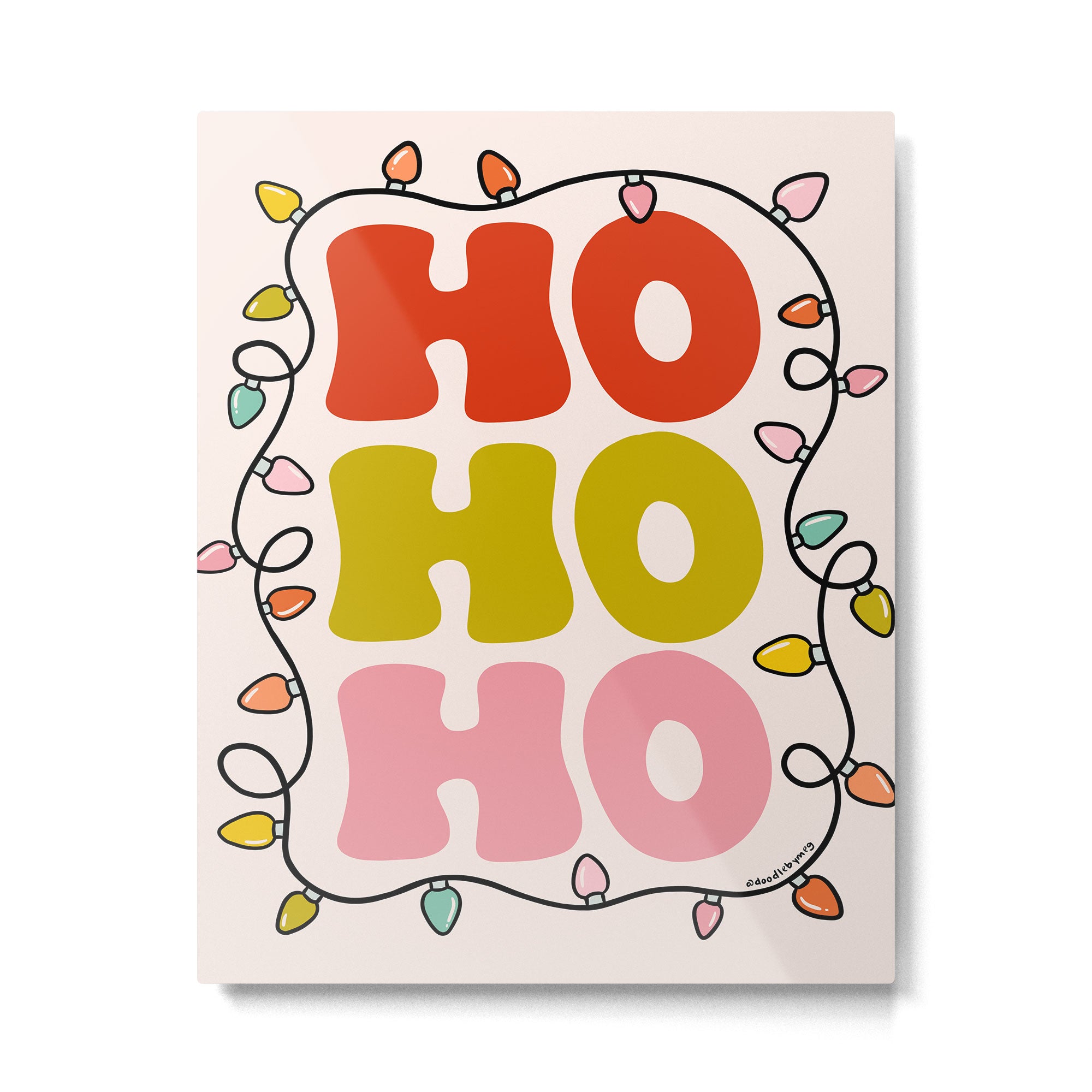 Ho Ho Ho Metal Print Gallery Image 6