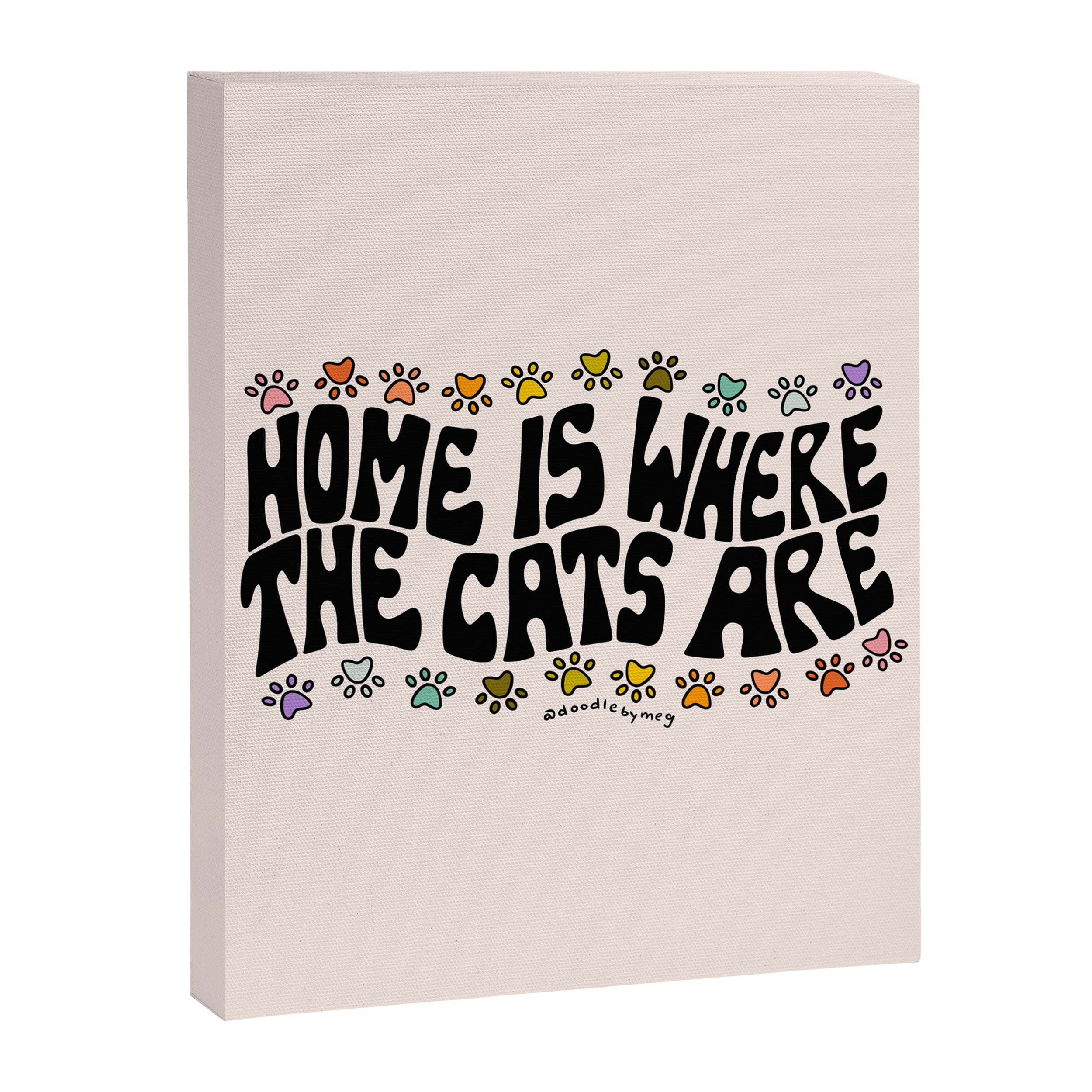 Home Is Where The Cats Are Canvas Print Gallery Image 8