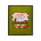 Home Is Where the Christmas Tree Is Framed Canvas Print Gallery Image 8