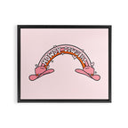 Howdy Cowgirl Framed Canvas Print Gallery Image 8