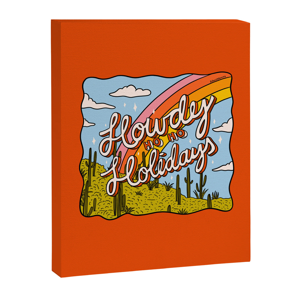 Howdy Ho Ho Holidays Canvas Print Gallery Image 8