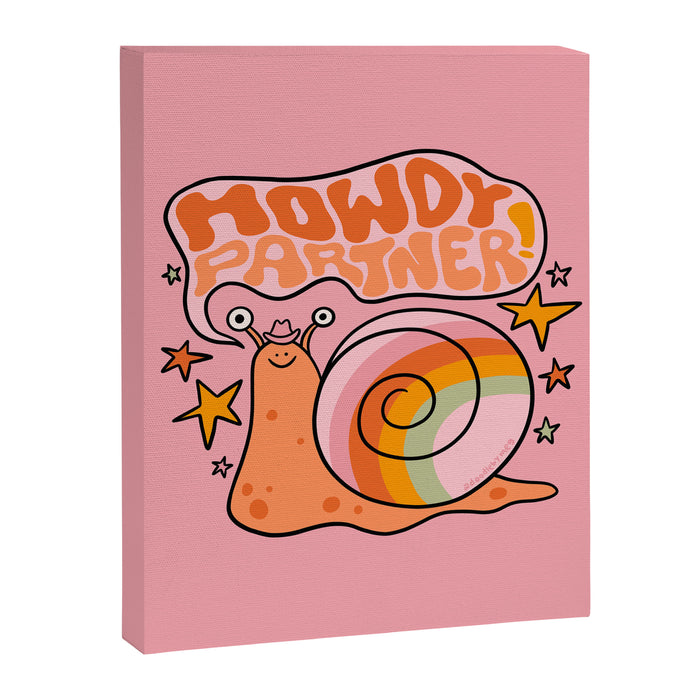 Howdy Partner Canvas Print Gallery Image 1