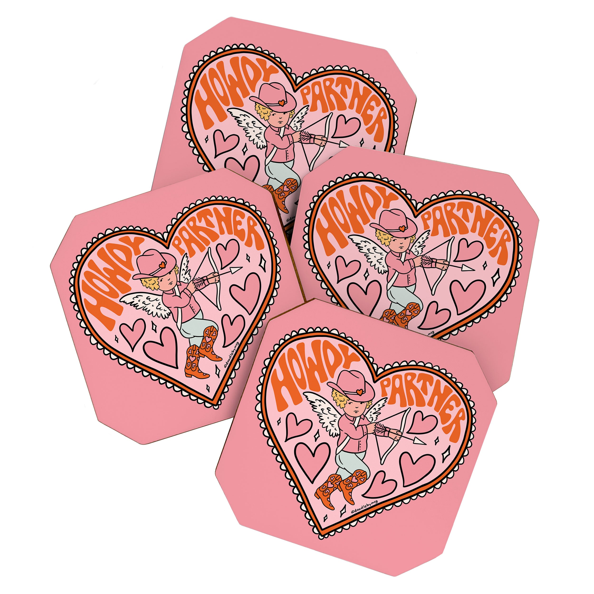 Howdy Partner Cupid Coaster Gallery Image 1