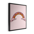 Howdy Rainbow Framed Canvas Print Gallery Image 2