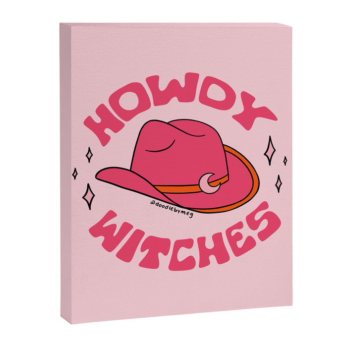 Howdy Witches Canvas Print Gallery Image 1