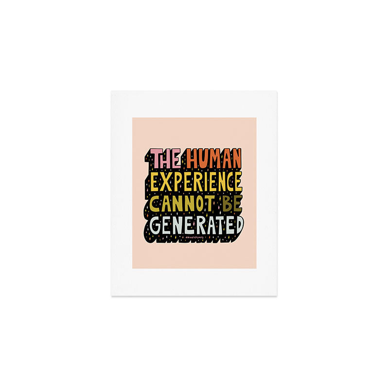 Human Experience Art Print Gallery Image 1