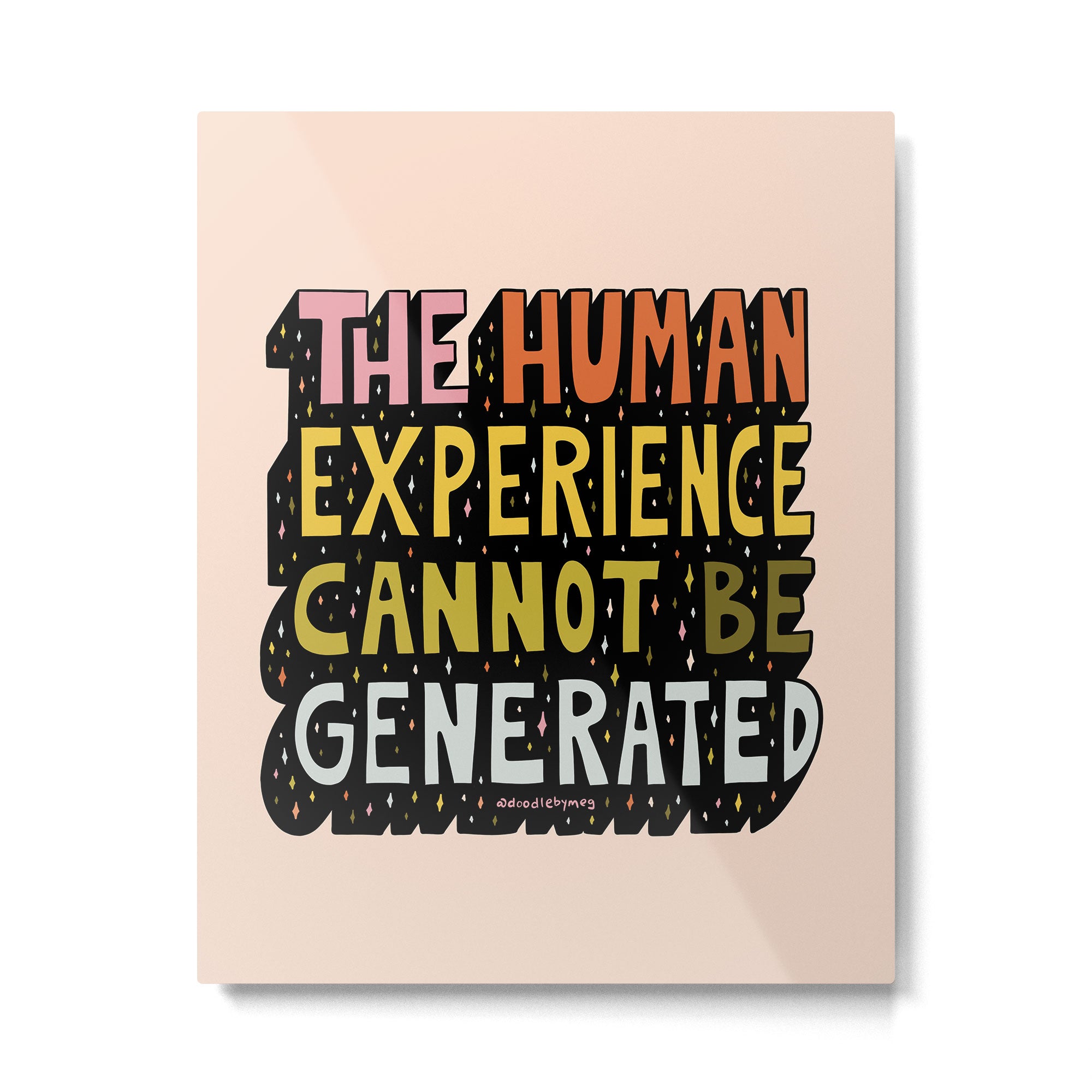 Human Experience Metal Print Gallery Image 4
