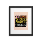 Human Experience Framed Art Print Gallery Image 5