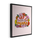 I Get I From My Mama Framed Canvas Print Gallery Image 2
