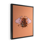 I See Buying Halloween Decor In Your Future Framed Canvas Print Gallery Image 2
