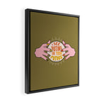 I See Voting in Your Future Framed Canvas Print Gallery Image 2