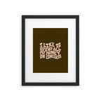I Spend All My Money on Concerts Framed Art Print Gallery Image 6