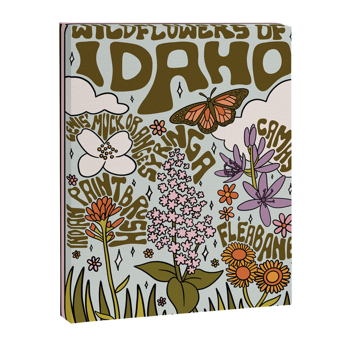 Idaho Wildflowers Canvas Print Gallery Image 1