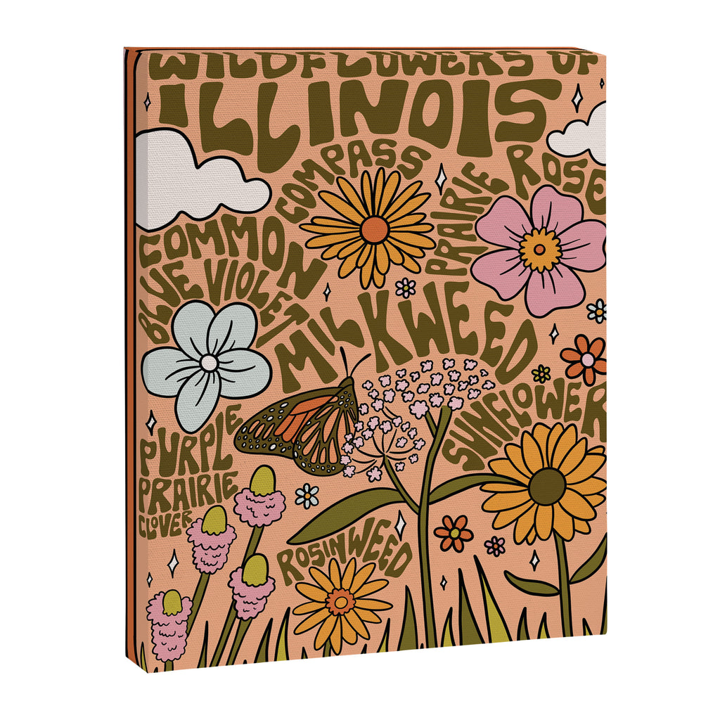 Illinois Wildflowers Canvas Print Gallery Image 8