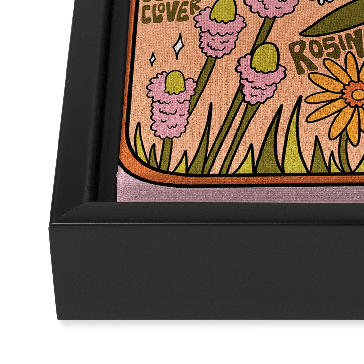 Illinois Wildflowers Framed Canvas Print Gallery Image 3