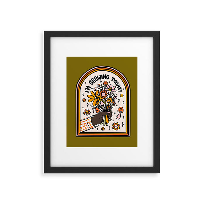 I'm Growing Today Framed Art Print Gallery Image 1