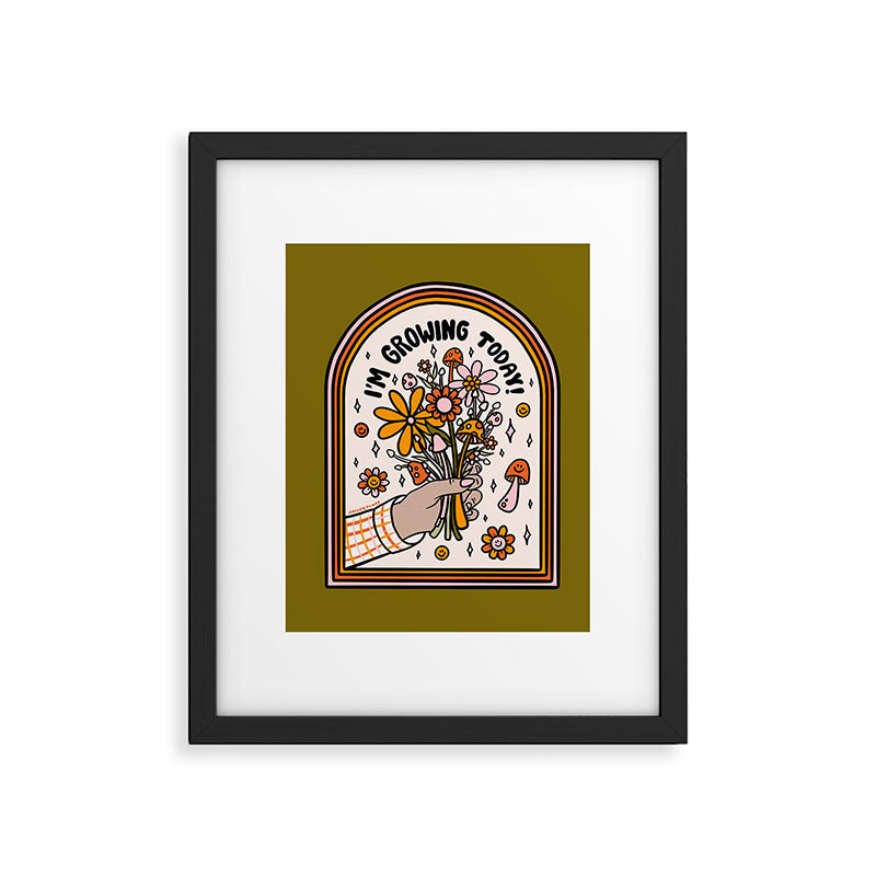 I'm Growing Today Framed Art Print Gallery Image 6