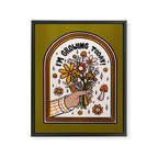 I'm Growing Today Framed Canvas Print Gallery Image 8