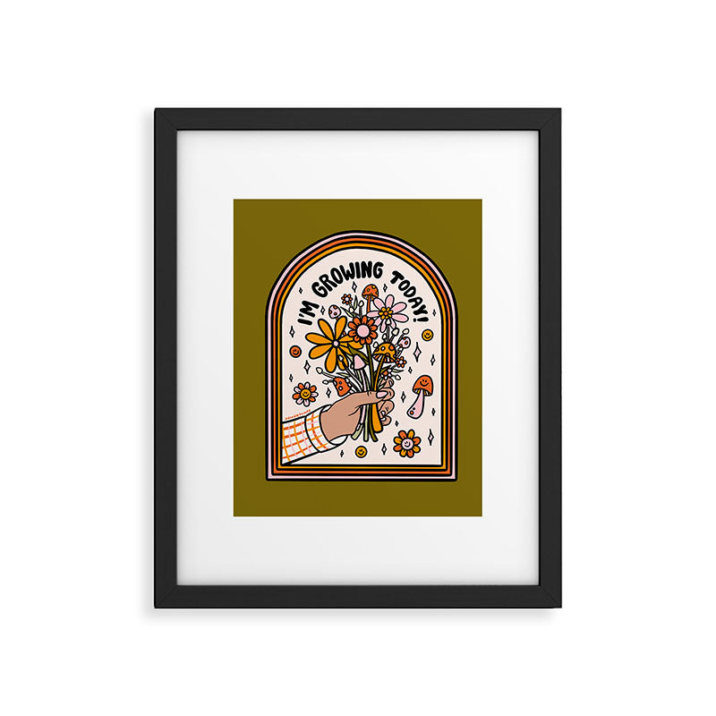 I'm Growing Today Framed Art Print Gallery Image 6