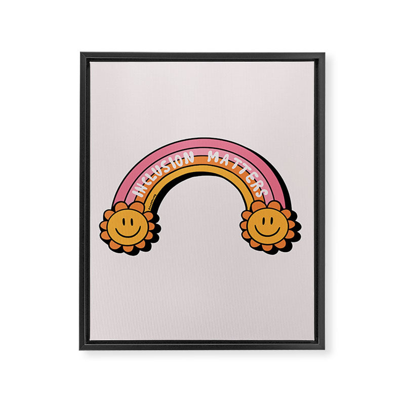 Inclusion Matters Framed Canvas Print Gallery Image 8