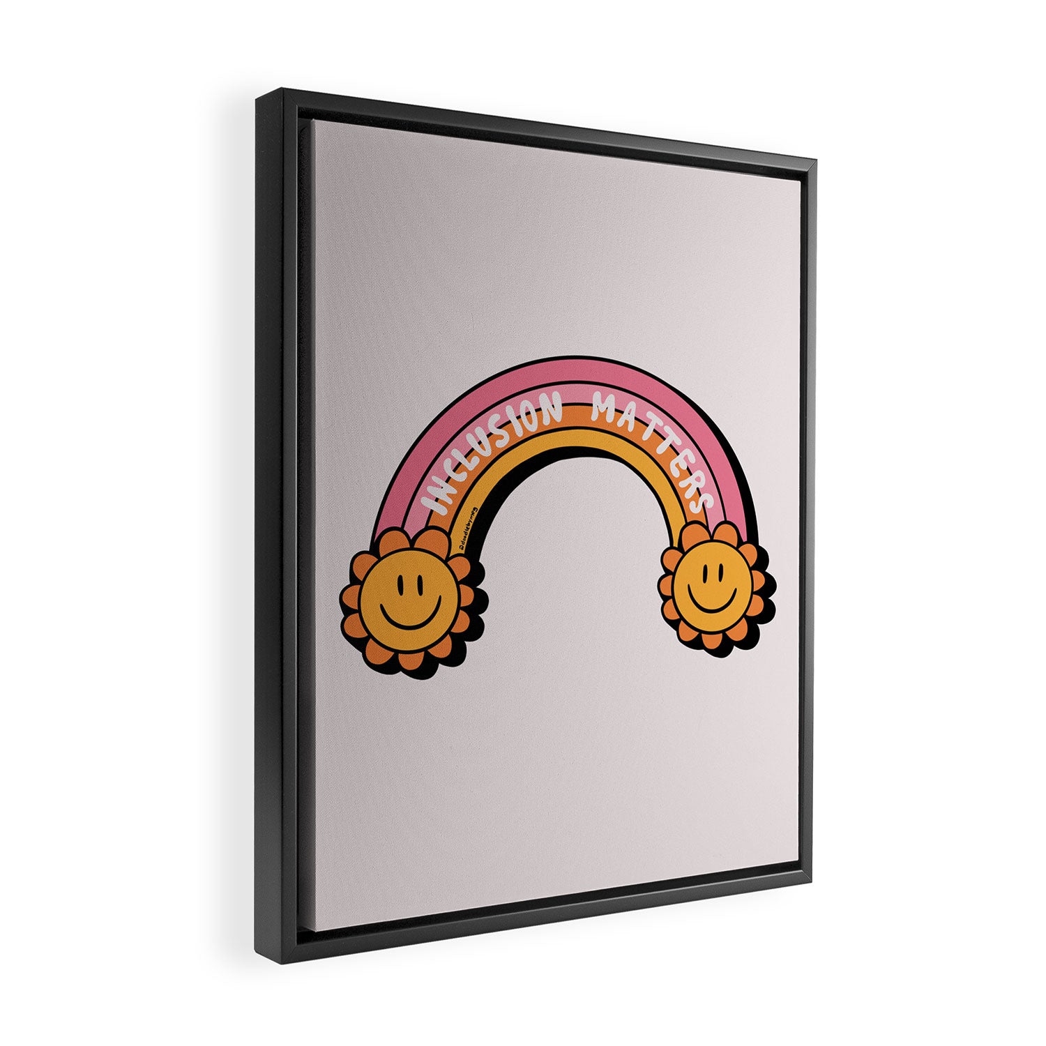 Inclusion Matters Framed Canvas Print Gallery Image 2