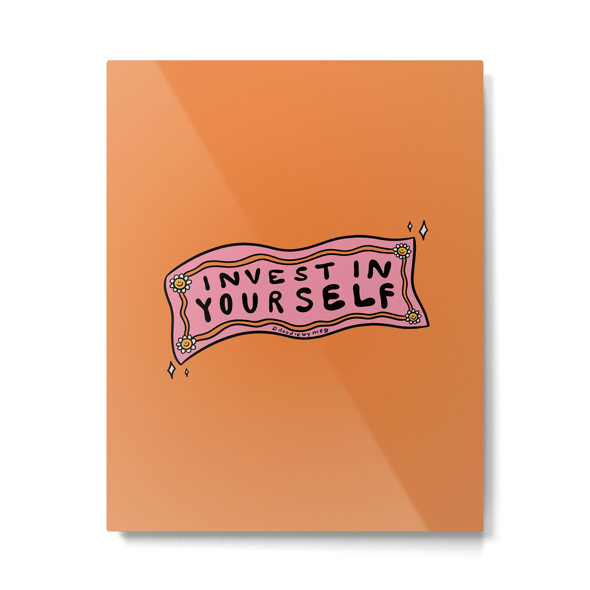 Invest In Yourself Metal Print Gallery Image 6