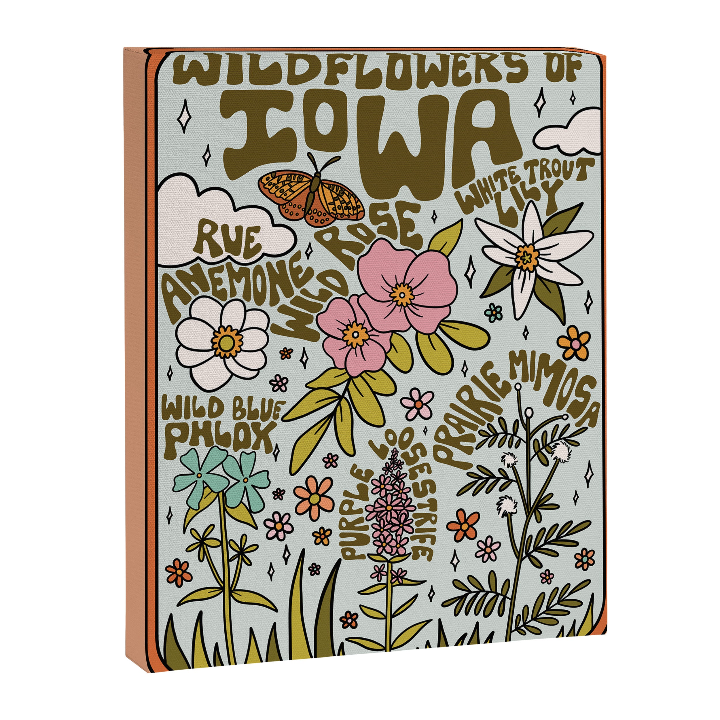 Iowa Wildflowers Canvas Print Gallery Image 8