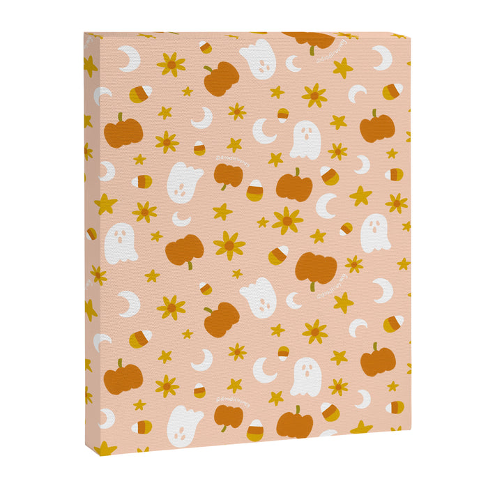 Is It Fall Yet in Peach Canvas Print Gallery Image 1