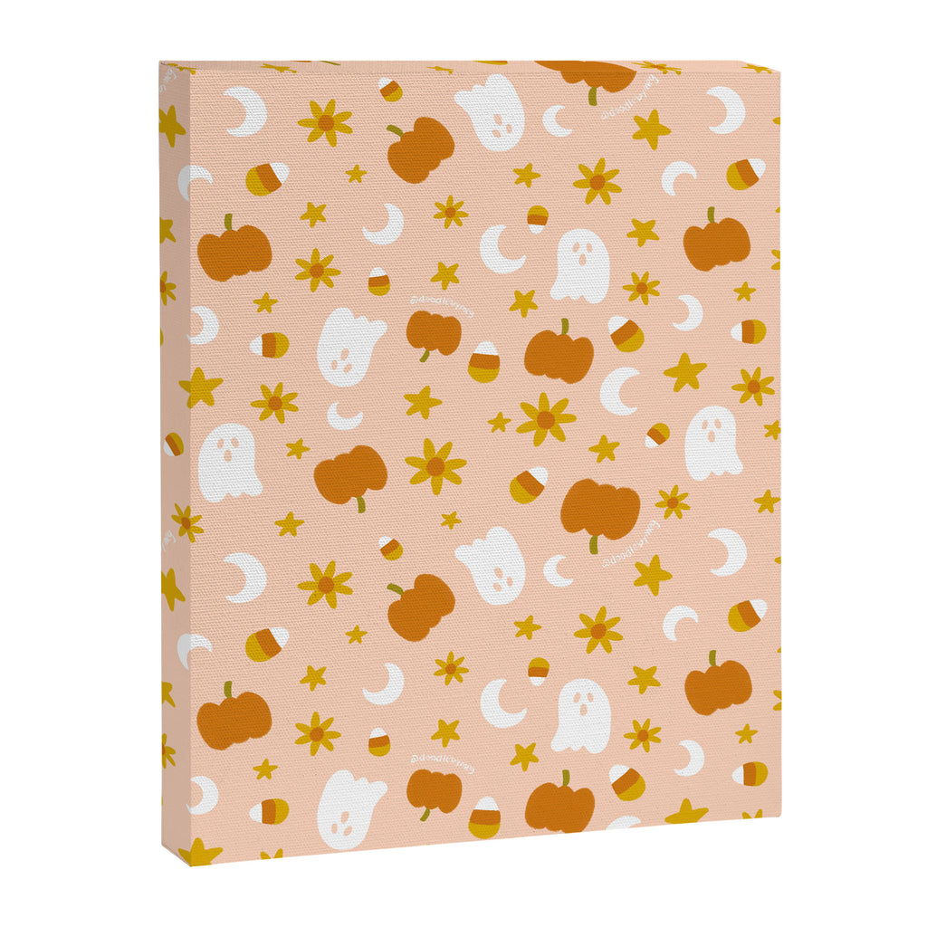 Is It Fall Yet in Peach Canvas Print Gallery Image 8