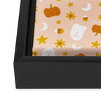 Is It Fall Yet in Peach Framed Canvas Print Gallery Image 3